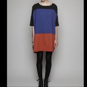 UZI nyc color block dress